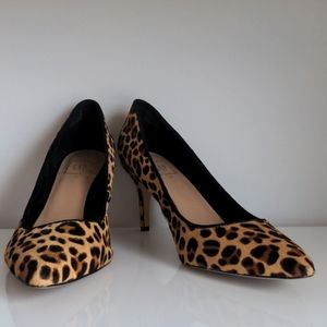 Gap leopard print heels